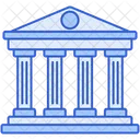 Greek Temple Greece Landmark Roman Bank Icon