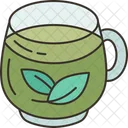Green Tea Refreshing Icon
