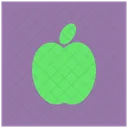 Green Apple Fruit Icon