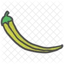 Green Pepper Pepperoncini Icon