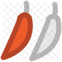 Green Chili Pepper Icon