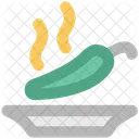 Green Chili Pepper Icon
