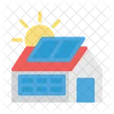 Green House Solar Icon