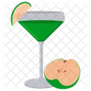 Green Apple Cocktail Apple Cocktail Cocktail Icon