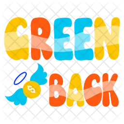 Green Back  Icon
