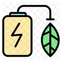 Green Battery Energy Battery Symbol