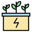Green Battery Energy Battery Symbol