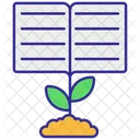 Green Book Education Book Icon