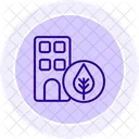 Green Building Materials Line Icon Icon