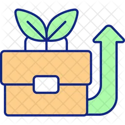 Green business benefit  Icon