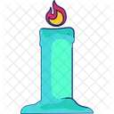 Candle Light Winter Icon