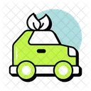 Green Car Electric Car Vehicle Icon