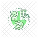 Green certifications  Icon