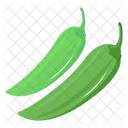 Green Chilies  Icon