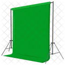 Green Cloth Cloth Screen Icon