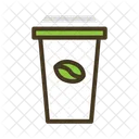 Green Coffee To Go  Icon