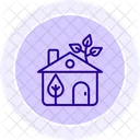 Green Construction Line Icon Icon