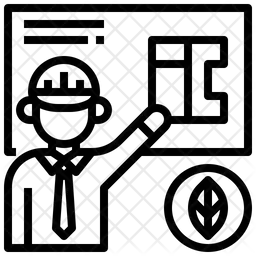 녹색 건설  아이콘