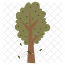 Green Dots Tree Autumn Tree Symbol
