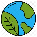 Green Earth Ecology Nature Icon