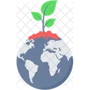 녹색 지구  아이콘