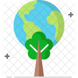 Green Earth Icon Of Flat Style Available In Svg Png Eps Ai Icon Fonts