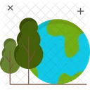 Green Earth Ecology Earth Icon