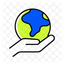 Green Earth Earth Green Icon