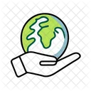 Green Earth Earth Green Icon