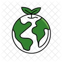 Green Earth Earth Green Icon