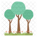 Green Ebony Tree Tree Forest Icon