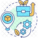 Efficient Local Production Icon