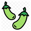 Green Eggplant  Icon