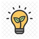 Electricity Green Eco Icon