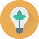 Bulb Experiment Leaf Icon