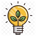 Green Think Environment Icon