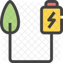 Battery Energy Eco Icon
