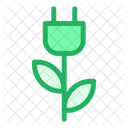Green Energy Power Icon