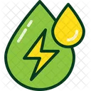 Drop Ecology Electric Icon