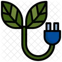 Green Energy Bio Energy Plant Icon
