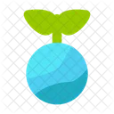 Green Energy Energy Earth Icon