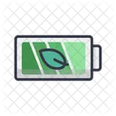 Green Energy Battery  Icon
