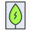 Green Energy Cards Renewable Energy Sustainable Power Icon