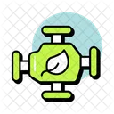 Green Engine Eco Engine Power Saving Icon