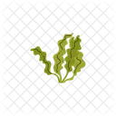 Algae Green Thin Icon