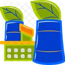 Factory Green Environment Icon