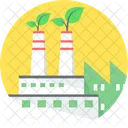 Green Fcatory Eco Green Factory Ecology Icon