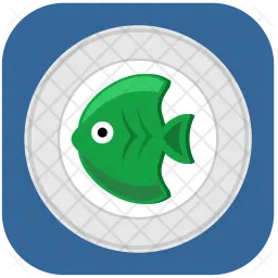 Green fish  Icon