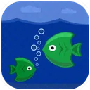 Green fishes  Icon