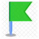 Green Flag Map Icon